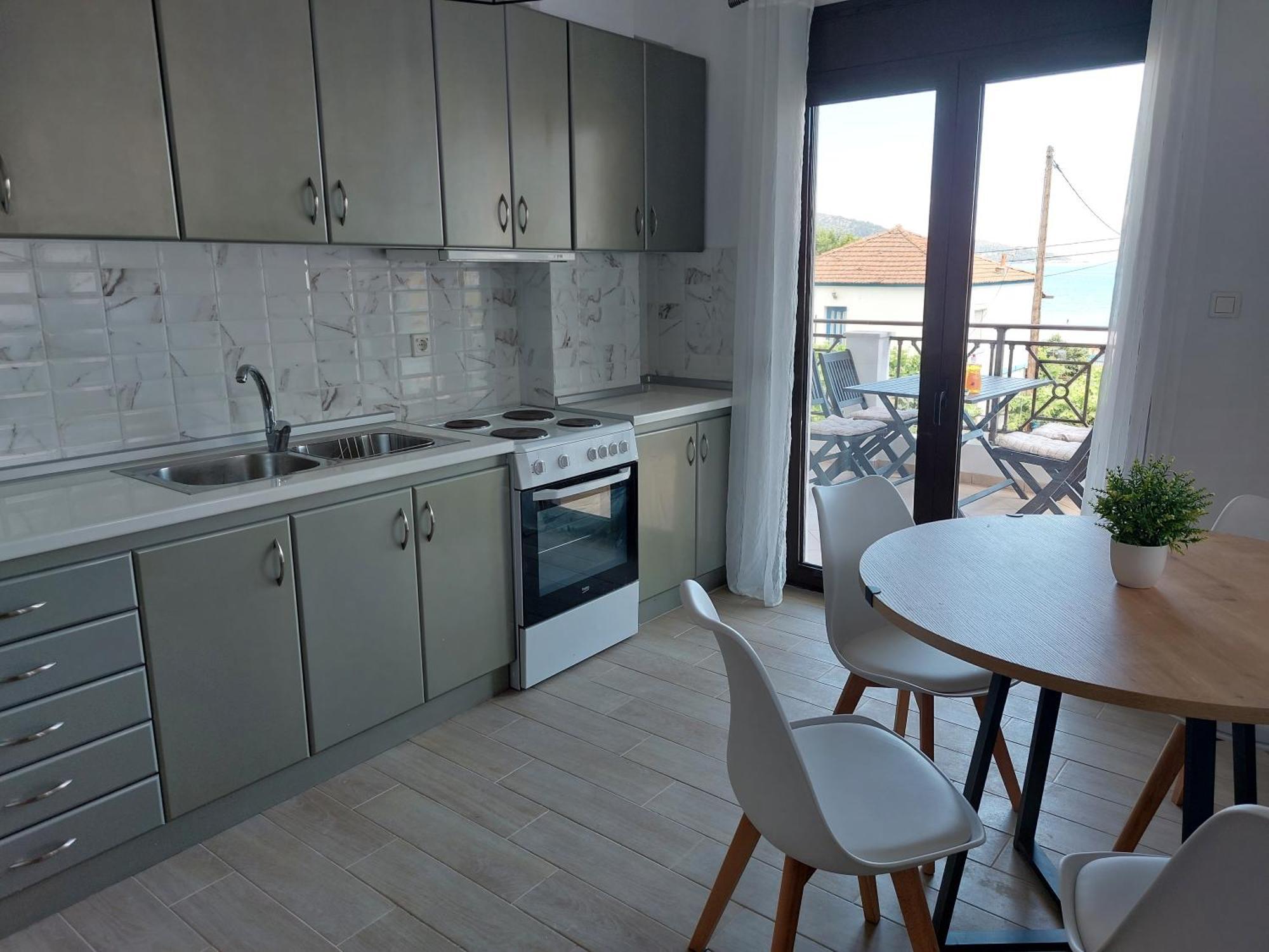 Deniastella Apartments Скала Потамияс Екстериор снимка